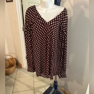 Lane Bryant long sleeve blouse in size 26,